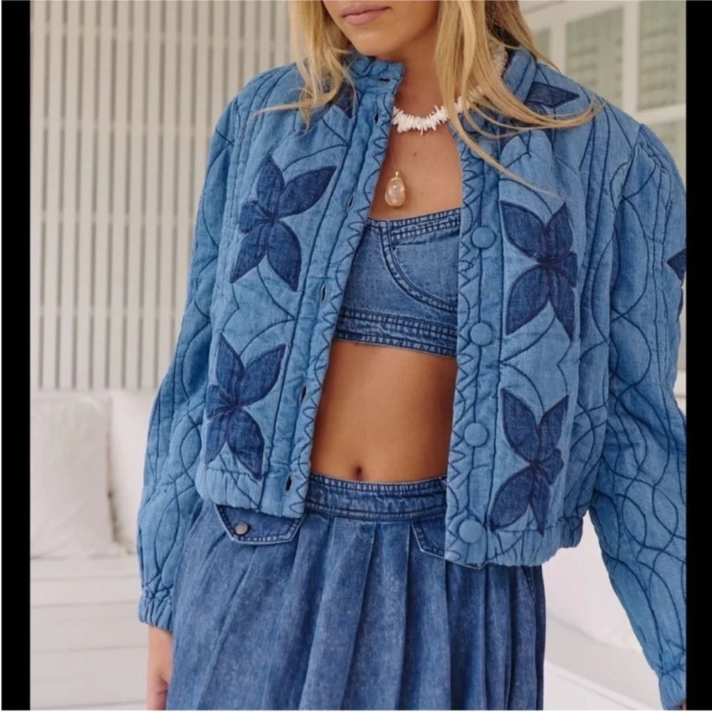 NWOT Free People Quinn Coat - Picture 3 of 6